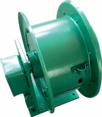 单支座弹簧式电缆卷筒